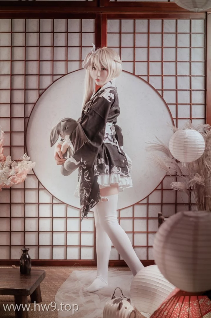 cosplay图片丨Coser白易子教主全部作品之和服2赏析