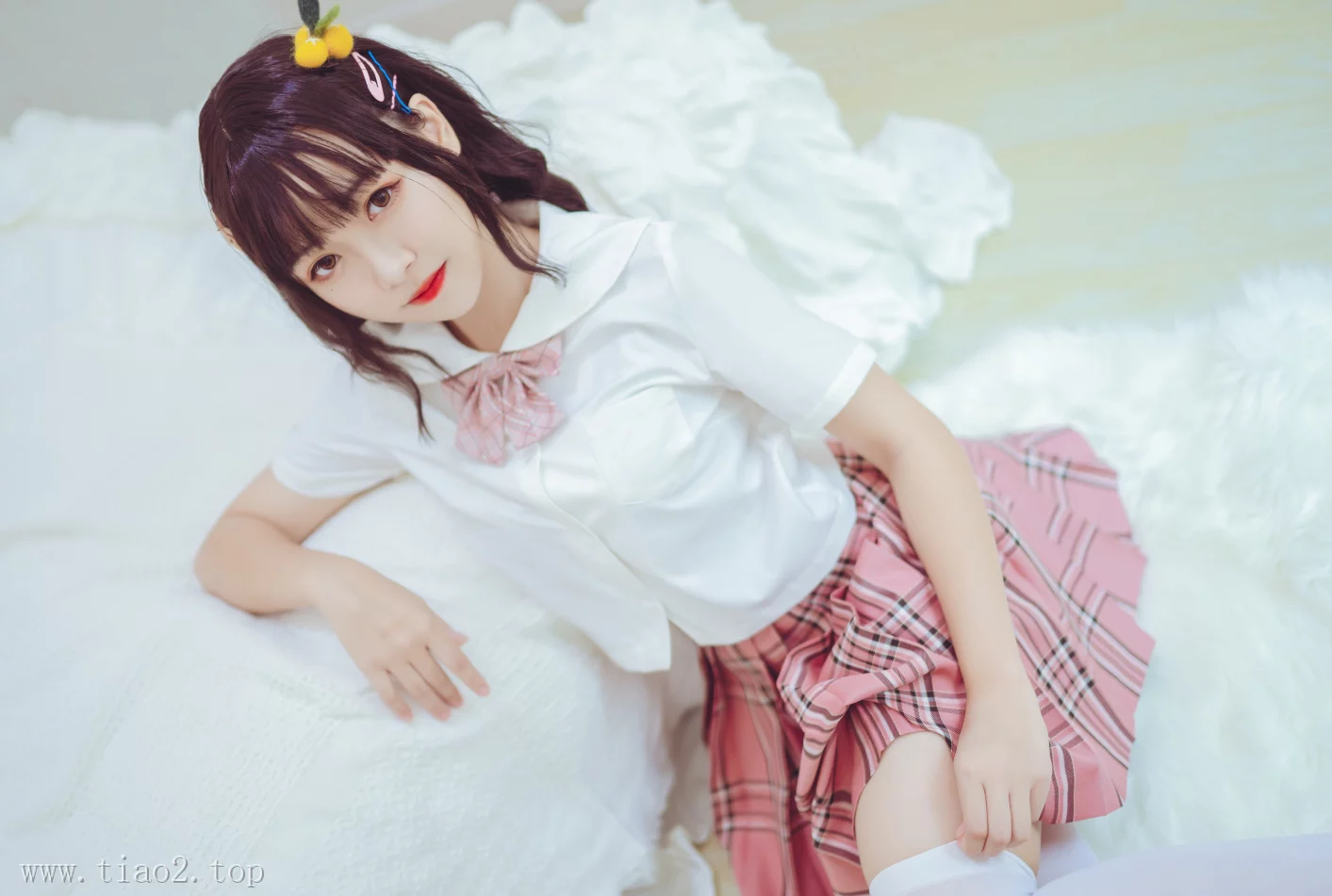 cosplay图片丨Coser_lovely呆玄为什么不拍了?附精美图片集:过膝白丝