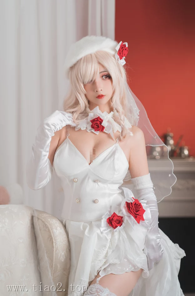 cosplay图片丨Coser_rioko凉凉子资料介绍和作品:G36c花嫁赏析