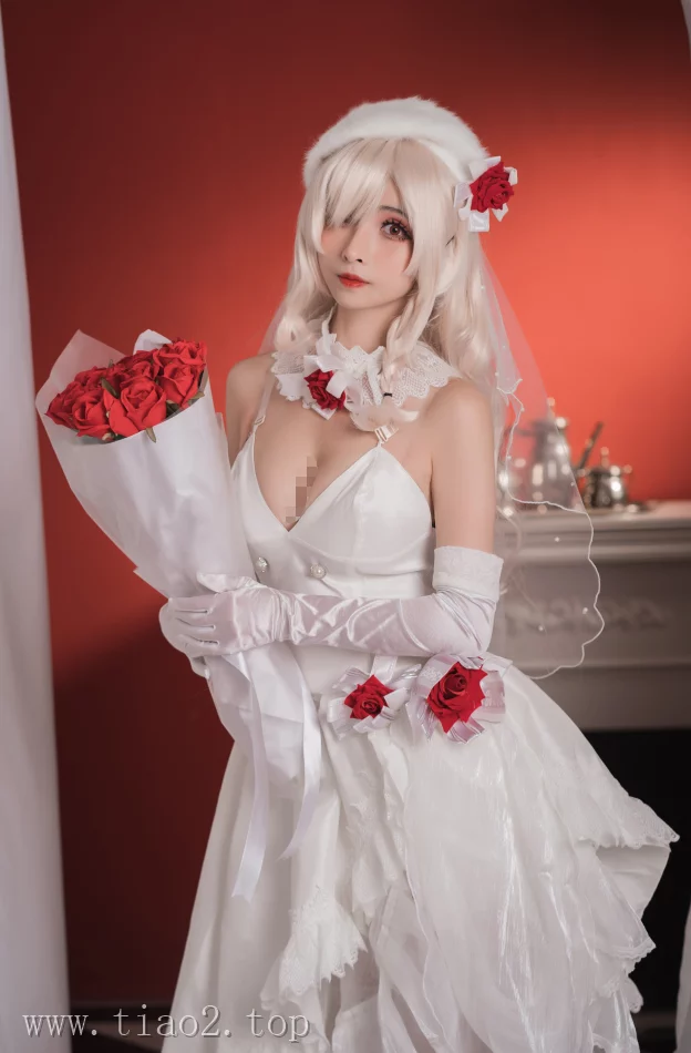 cosplay图片丨Coser_rioko凉凉子资料介绍和作品:G36c花嫁赏析
