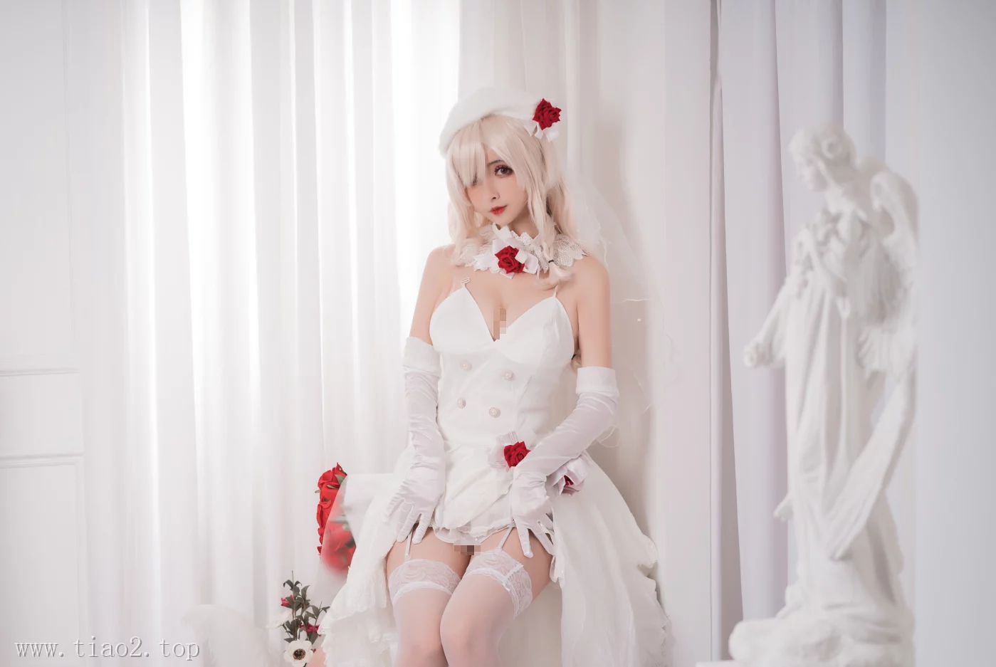 cosplay图片丨Coser_rioko凉凉子资料介绍和作品:G36c花嫁赏析