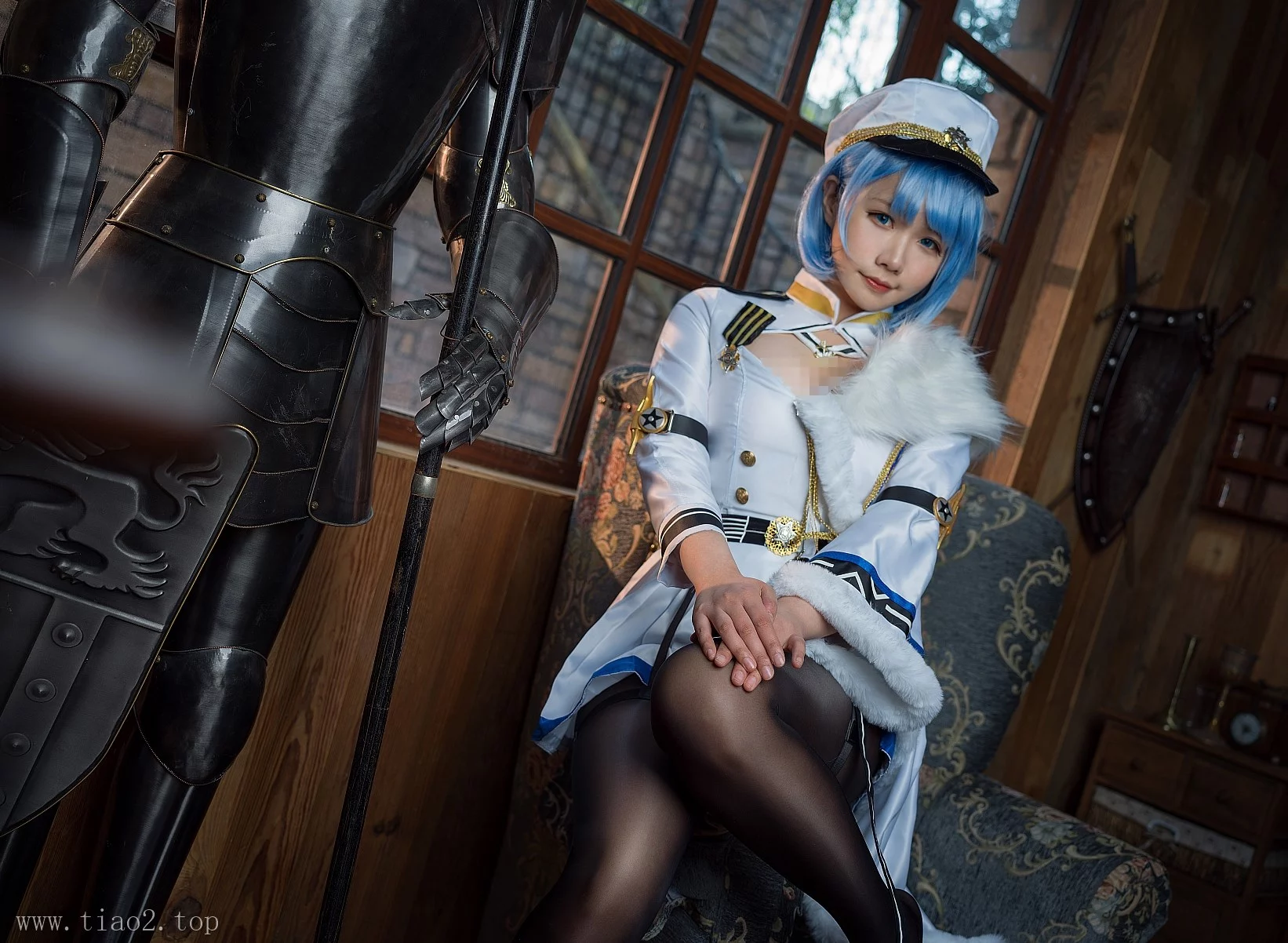 cosplay图片丨Coser麻花麻花酱w的介绍和cos作品:恰巴赏析