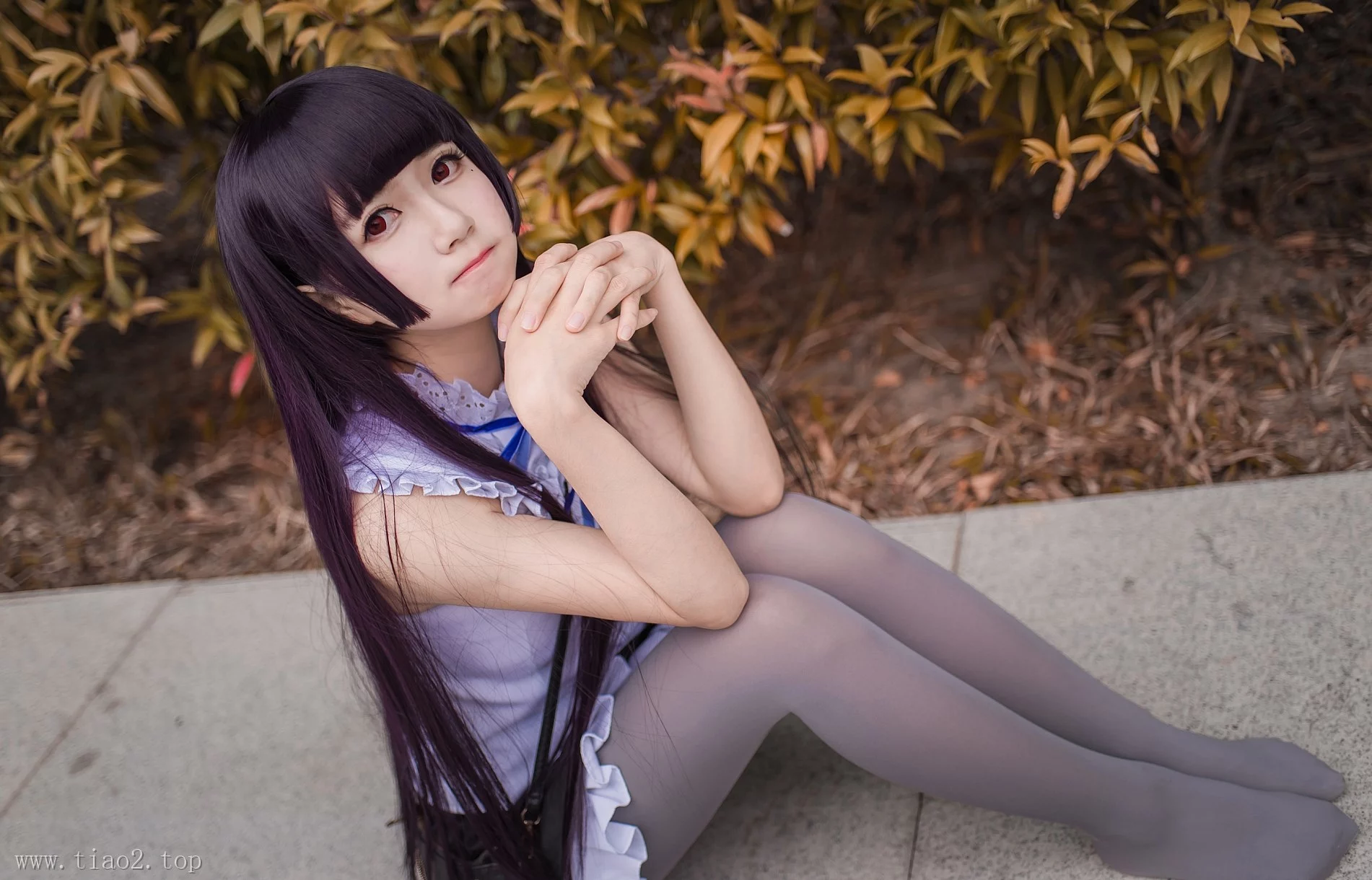 cosplay图片丨Coser白金Saki的介绍和全集作品之JK美丝校服鉴赏