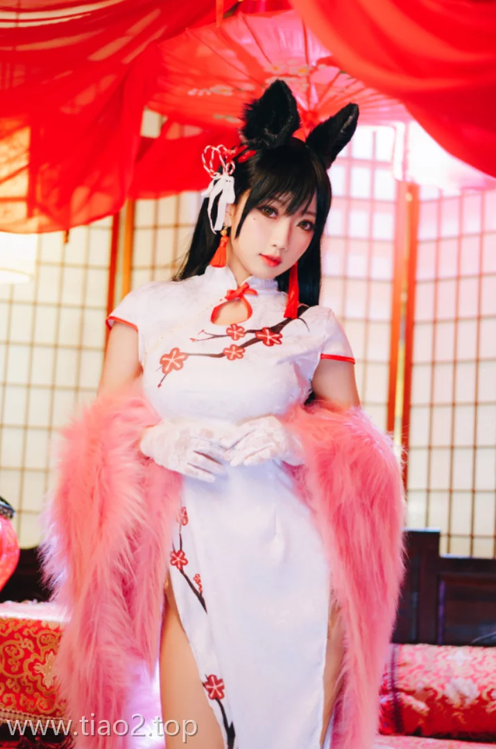 cosplay图片丨Coser鬼畜瑶在不在w摄影作品集:爱宕旗袍赏析