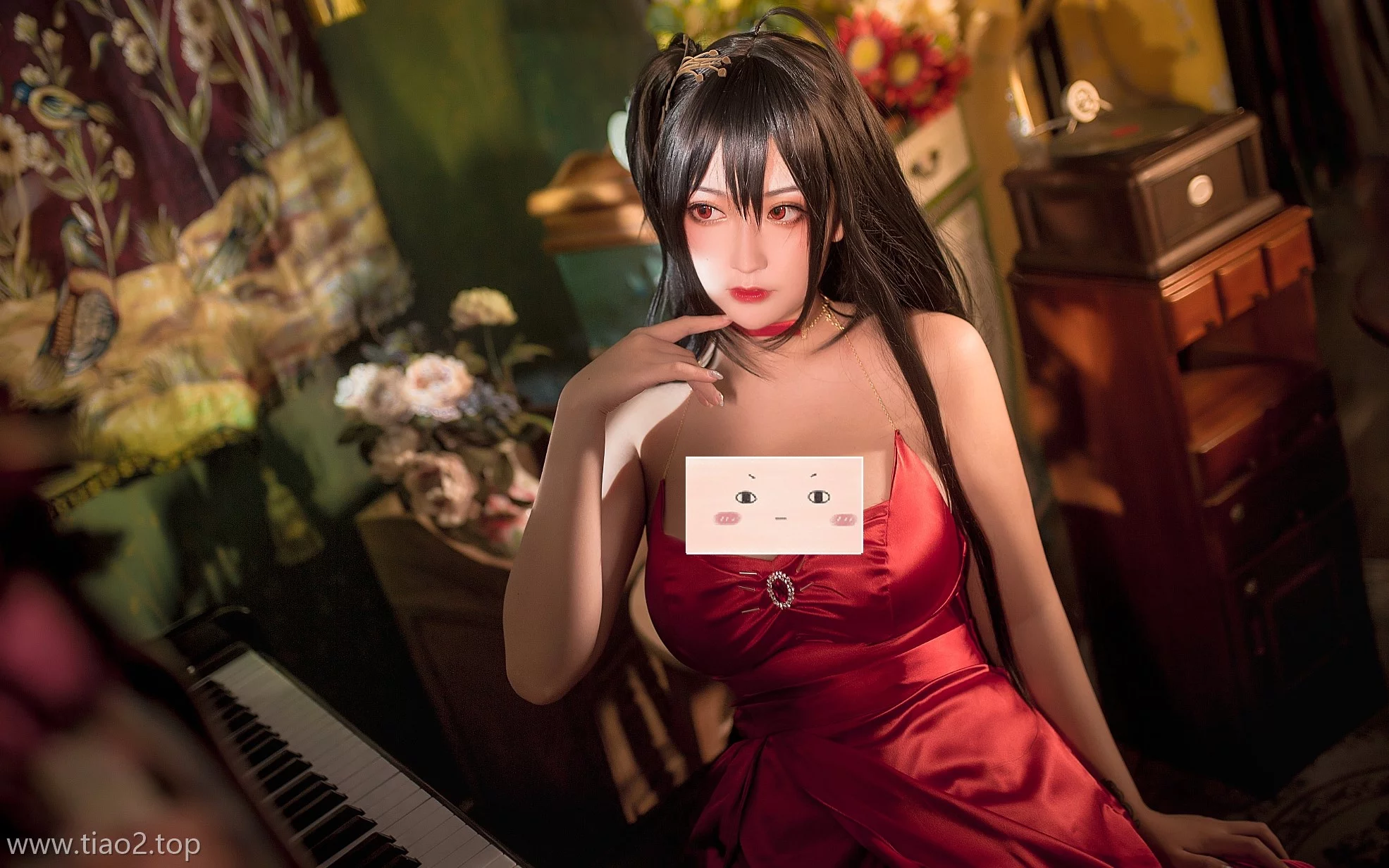 cosplay图片丨Coser猫九酱Sakura个人资料和摄影作品:碧蓝 大凤赏析