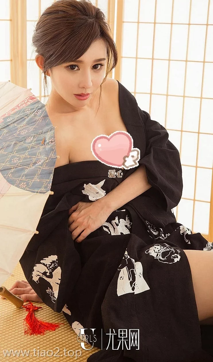 Xiuren图片丨Ugirls模特纯小希-No.1002期和服佳人,迎新春