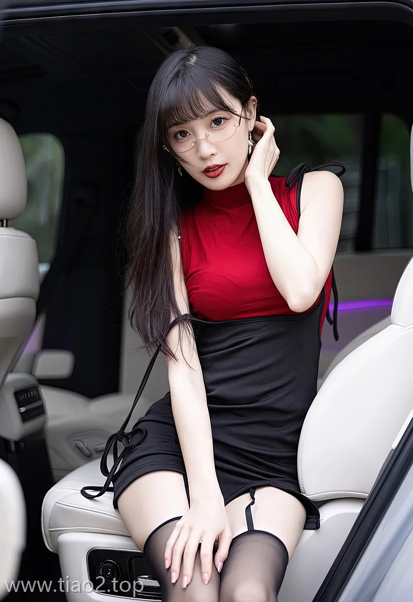 Xiuren图片丨语画界模特林星阑-VOL.950车内的故事