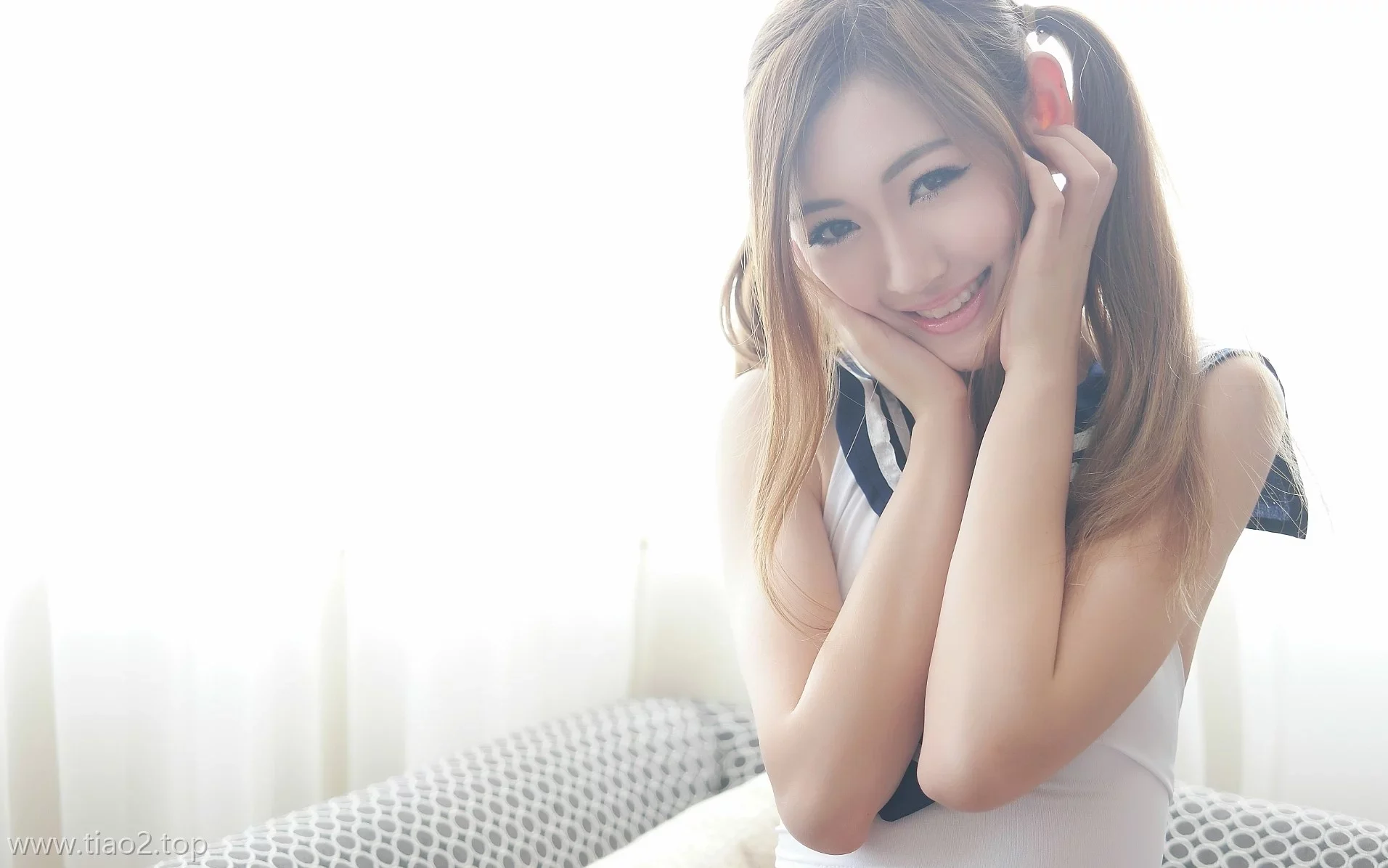 Xiuren图片丨秀人模特沈梦瑶-Vol.008期水手服的魅力