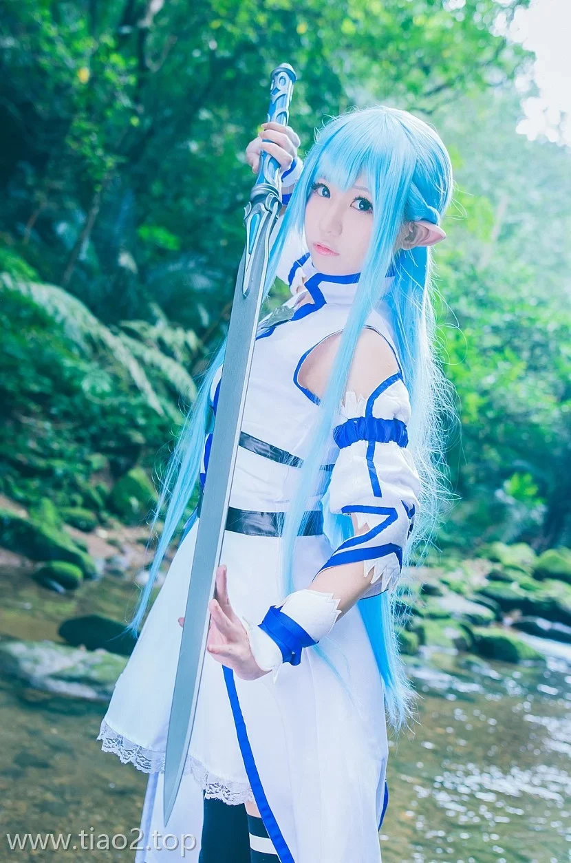 cosplay图片丨Coser白神泱(Shiraga Yanko)-亚丝娜