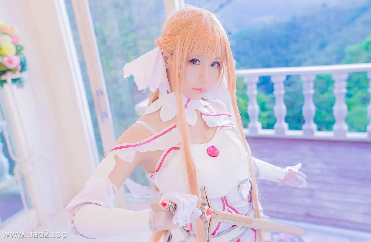 cosplay图片丨Coser白神泱(Shiraga Yanko)-亚丝娜