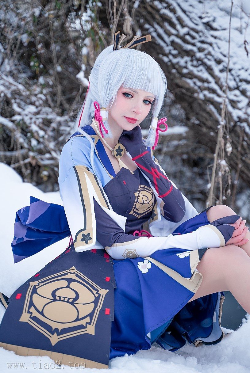 cosplay图片丨Coser_Peach milky-Ayaka genshin impact[47P-386MB]