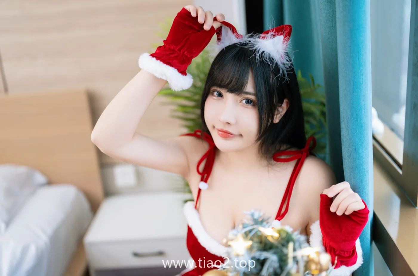 cosplay图片丨Coser糖果果Candy-圣诞节[125P-672.8M]