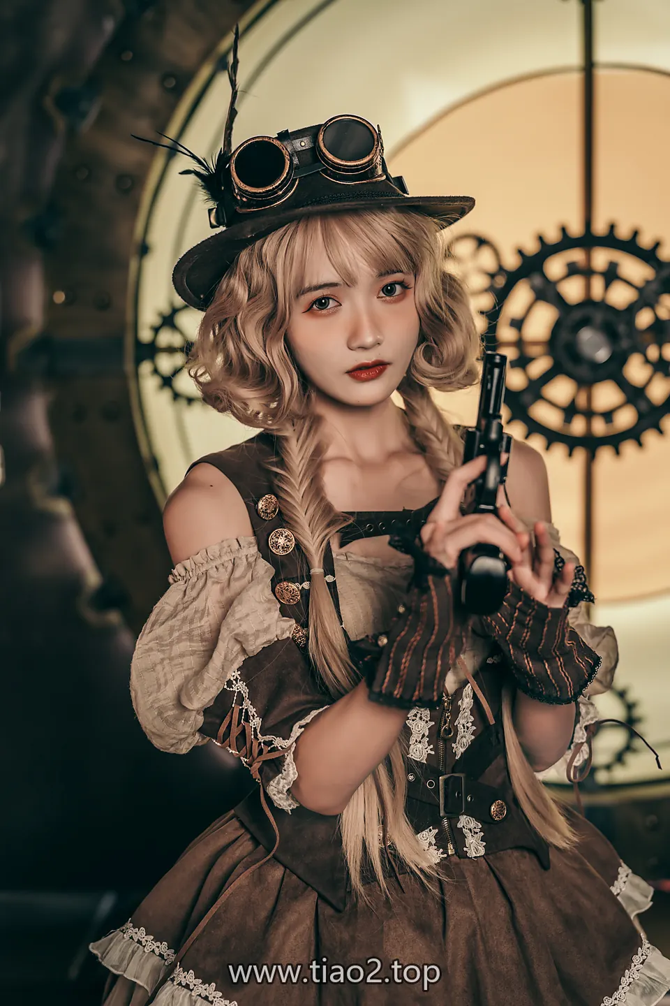 兔子Zzz不吃胡萝卜 蒸汽少女竖构图1