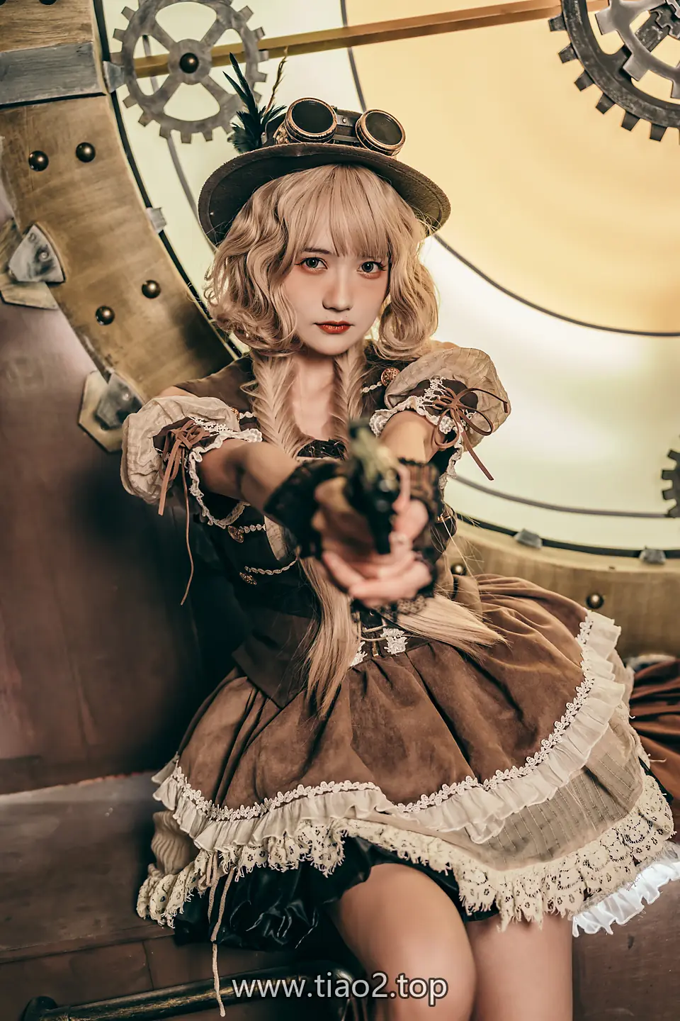 兔子Zzz不吃胡萝卜 蒸汽少女竖构图3