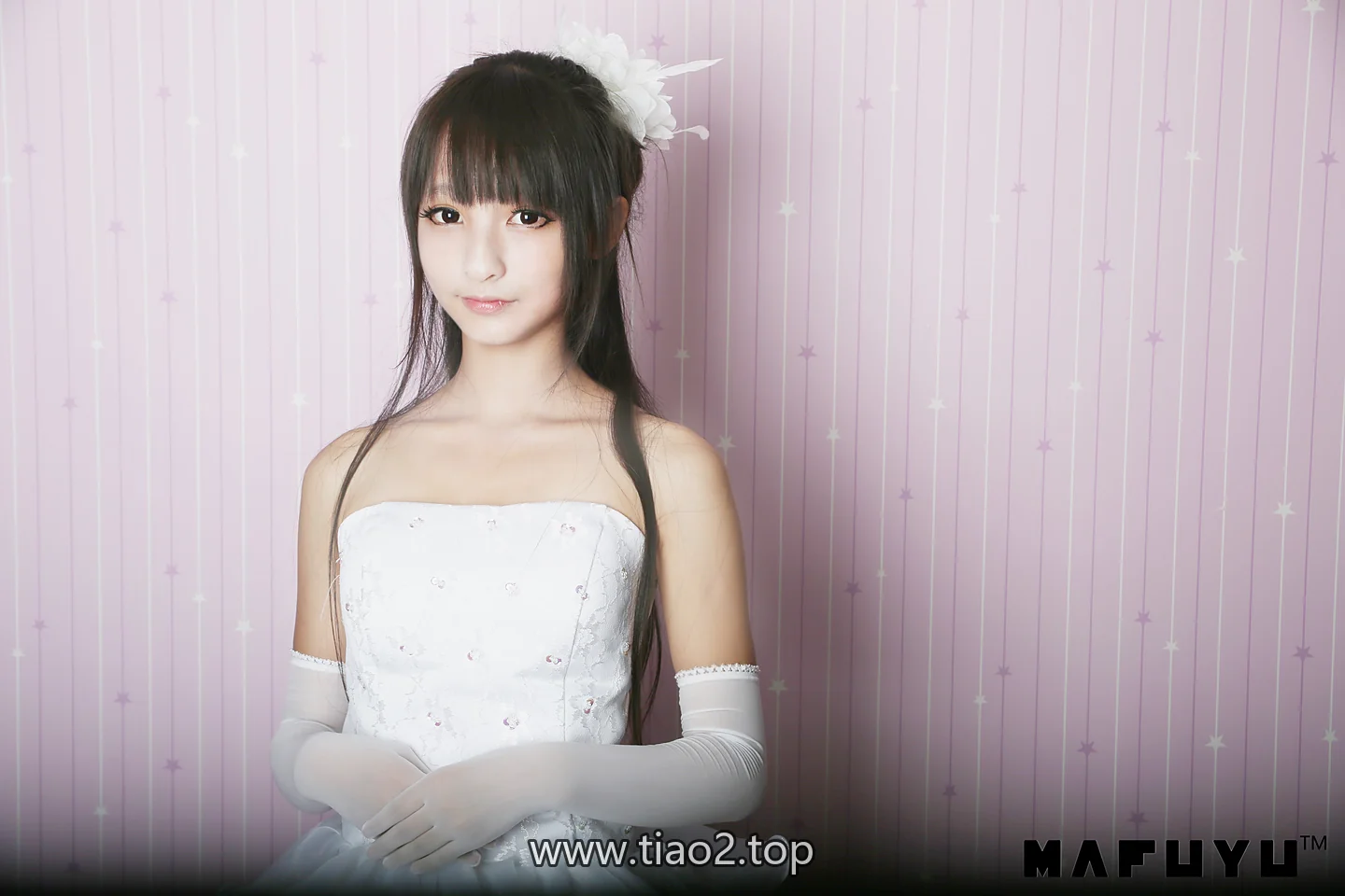 神楽坂真冬 婚纱系列细节特写第1张