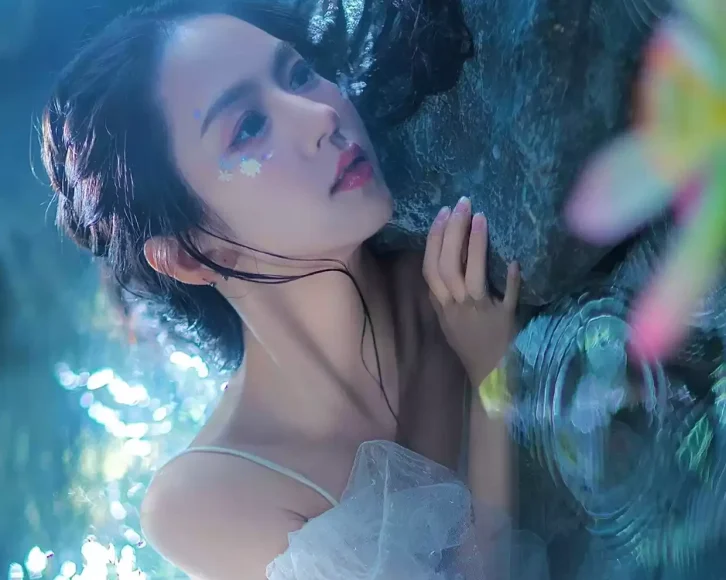 美女壁纸丨水中美人诱惑，真的绝绝子！