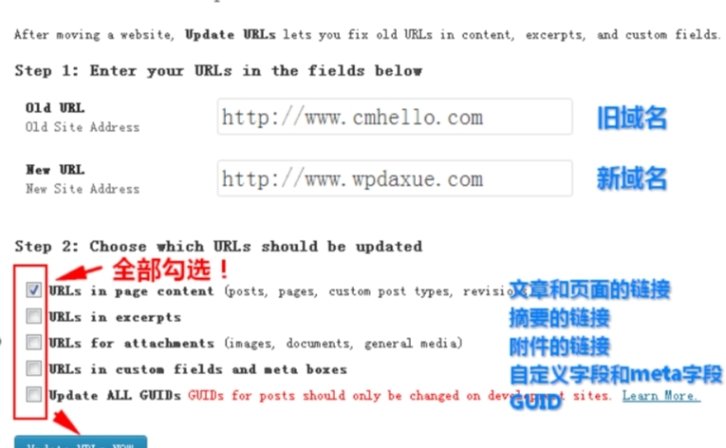 WordPress更换域名后批量替换url插件:Velvet Blues Update URLs
