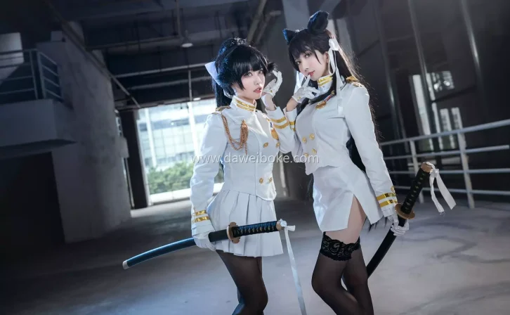 星野saori精美图集8套,cos爱宕犬太美了