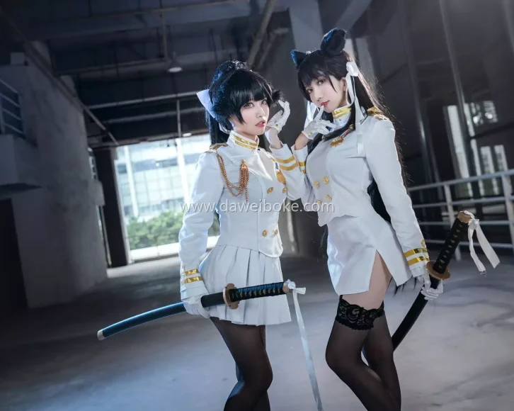 星野saori精美图集8套,cos爱宕犬太美了