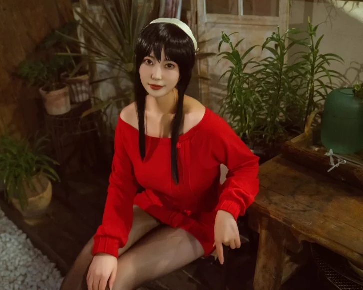 coser星澜是澜澜叫澜妹呀-约尔红毛衣[76P-525M]