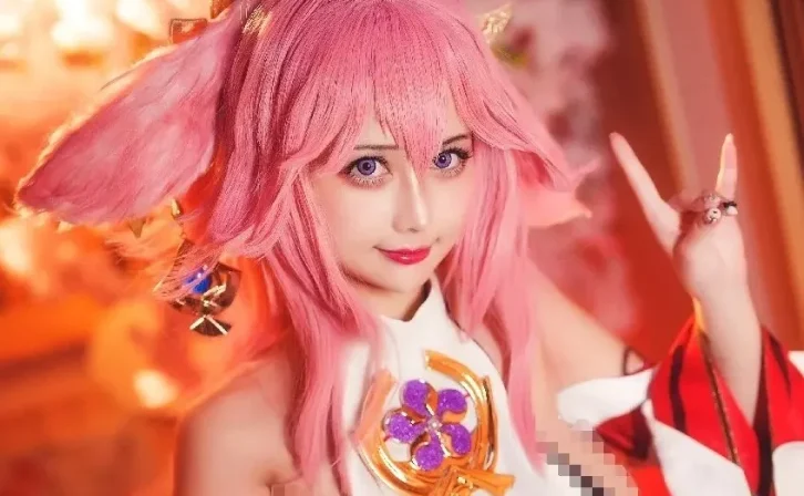 Coser沖田凜花Rinka个人资料及八重神子摄影作品赏析