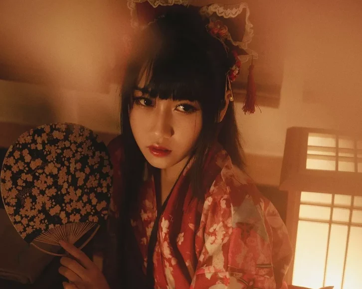 cosplay图片丨Coser不呆猫-捆绑和服[110P2V-204MB]