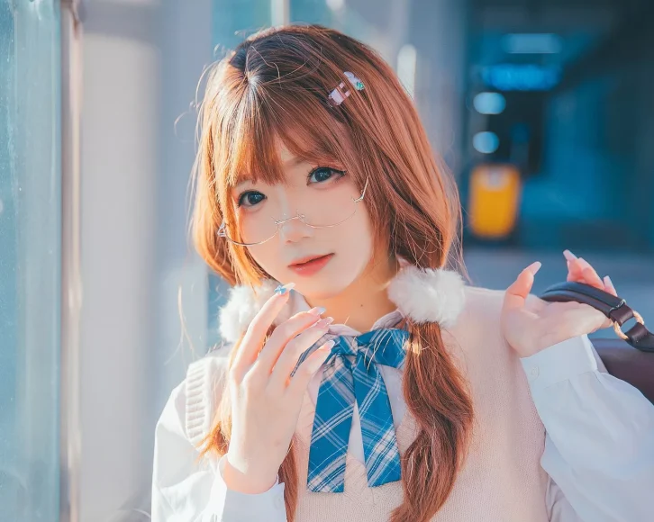 cosplay图片丨Coser雪晴Astra-夕阳JK[25P-277.8M]