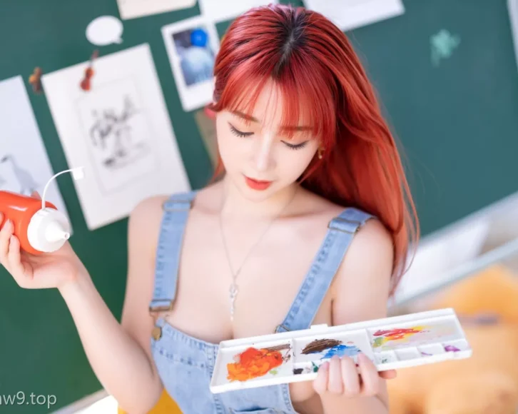 cosplay图片丨Coser叉子宝宝-背带裤系列[36P-63MB]