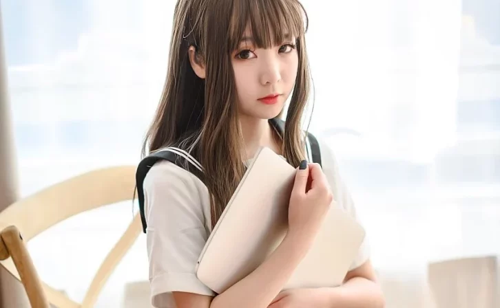 cosplay图片丨Coser是青水全部图片集之JK制服