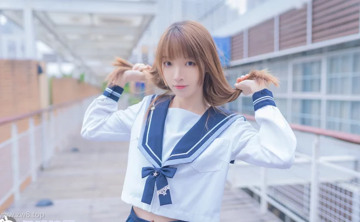 cosplay图片丨Coser祖木子作品全集之小清新JK少女欣赏