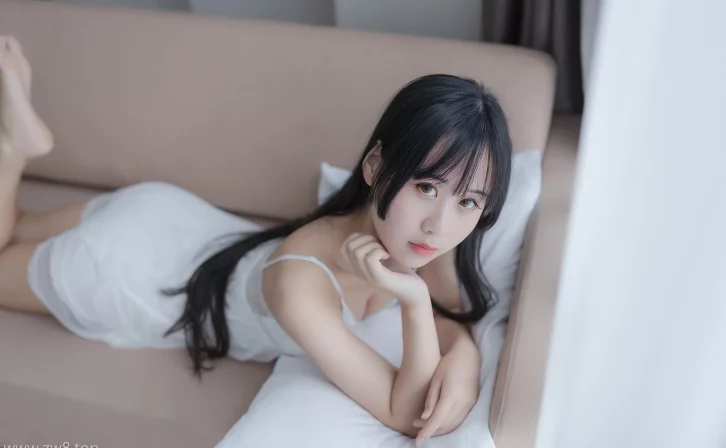 cosplay图片丨Coser萌芽儿o0:白色私房图片包欣赏