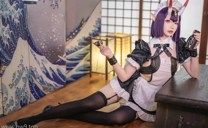 cosplay图片丨Coser雪琪SAMA全部作品之酒吞童子女仆