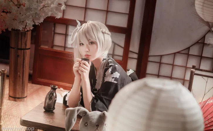 cosplay图片丨Coser白易子教主全部作品之和服2赏析