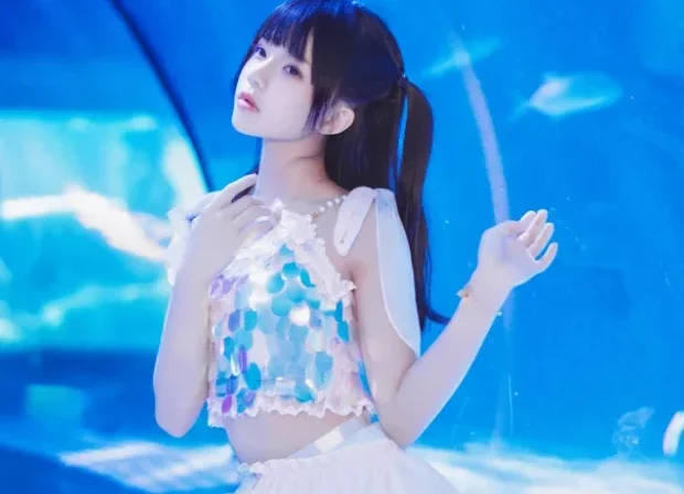 cosplay图片丨Coser桜桃喵:NO.212-水族馆