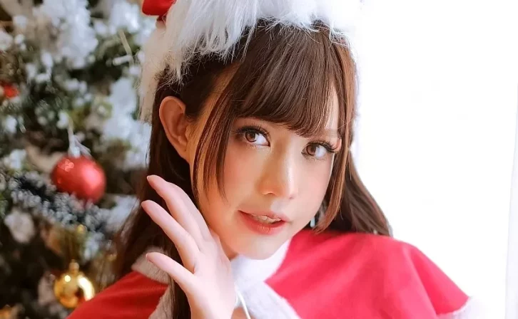 cosplay图片丨Coser_PingPing精美图集之bonus XMAS set