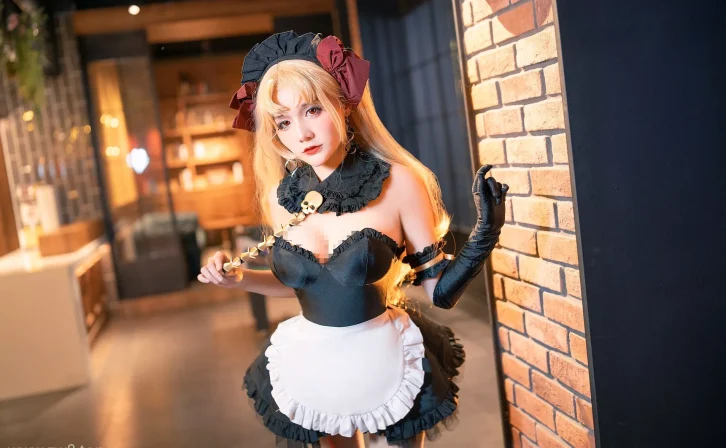 cosplay图片丨Coser仙九Airi精美cos作品:艾蕾女仆