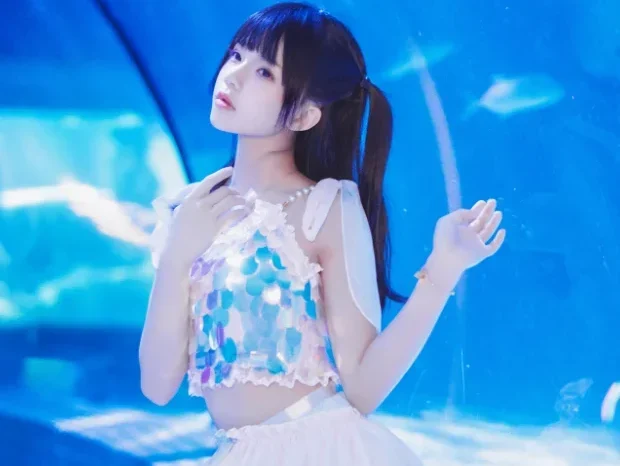 cosplay图片丨Coser桜桃喵:NO.212-水族馆