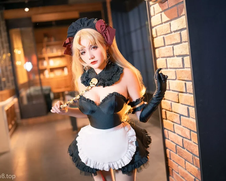 cosplay图片丨Coser仙九Airi精美cos作品:艾蕾女仆