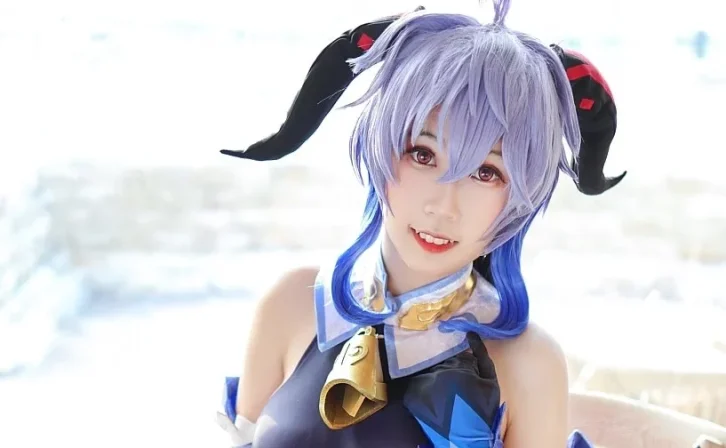 cosplay图片丨Coser流年不停w个人资料和cos甘雨图片集欣赏