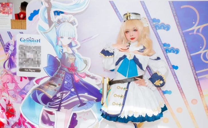 cosplay图片丨Coser_Sayo Momo免费图片集之Barbara欣赏