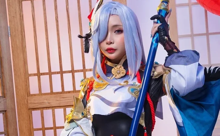 cosplay图片丨Coser_UmekoJ是哪里人?(附图片集:Shenhe Genshin Impact)