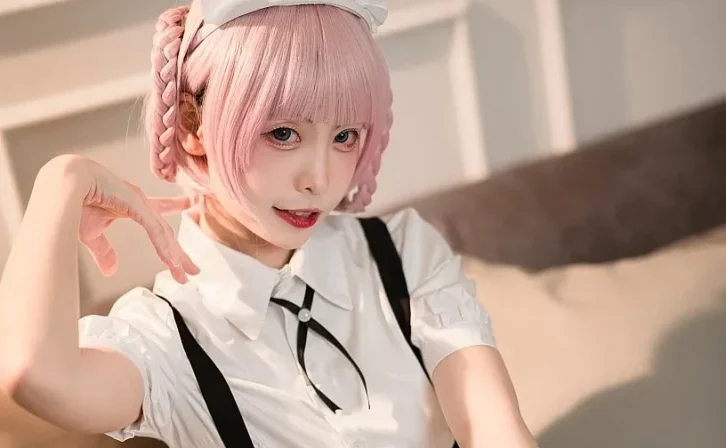 cosplay图片丨Coser樱岛嗷资料介绍及cos七草荠女仆
