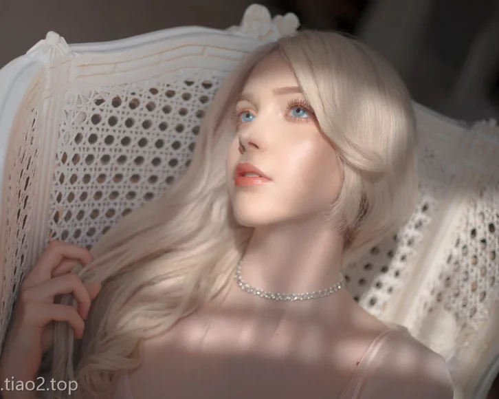 cosplay图片丨Coser_Sayathefox资料介绍和漂亮的粉色套裝