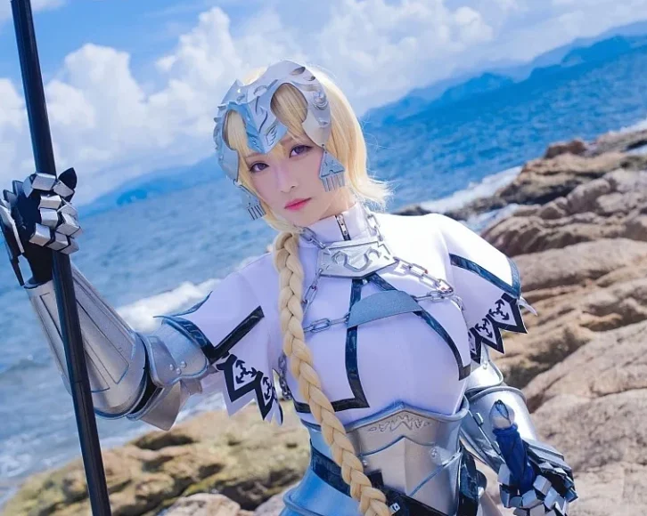 cosplay图片丨Coser青青子Js精美图集:白贞欣赏