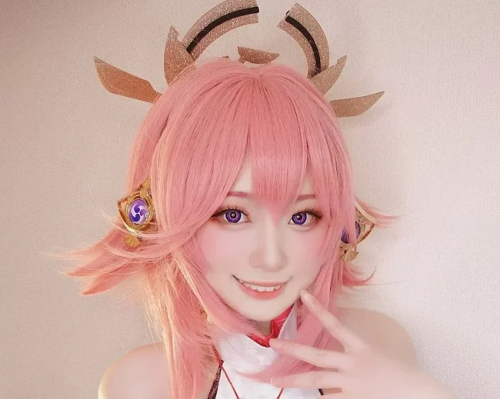 cosplay图片丨Coser_Yuki亭付费图片之八重神子赏析