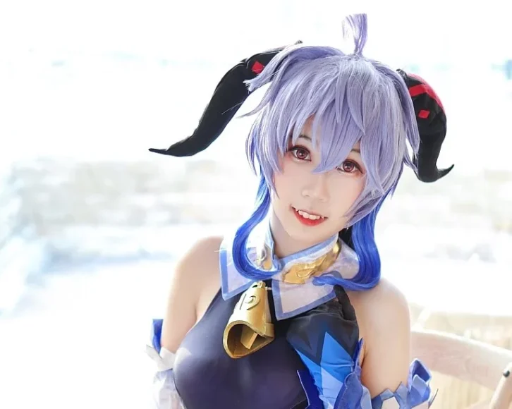 cosplay图片丨Coser流年不停w个人资料和cos甘雨图片集欣赏