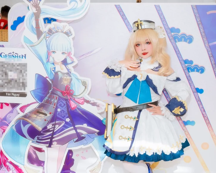 cosplay图片丨Coser_Sayo Momo免费图片集之Barbara欣赏