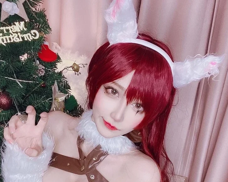 cosplay图片丨Coser啾小妍Deer化身成暗夜猫女,让人着迷呀