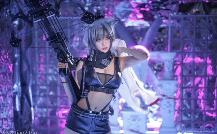 cosplay图片丨Coser周叽是可爱兔兔个人资料及cos黑单人 思令