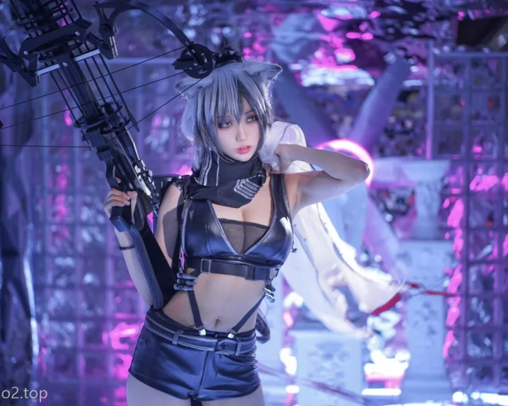 cosplay图片丨Coser周叽是可爱兔兔个人资料及cos黑单人 思令